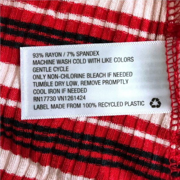 Wild Fable Mock Neck Rib Knit Dress (S) - Picture 5 of 5